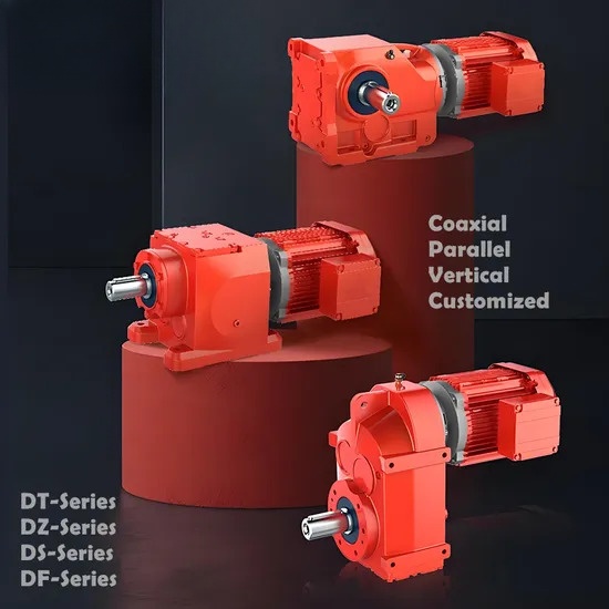 DS-Series Customizable Rectangular Axis Worm Gearbox